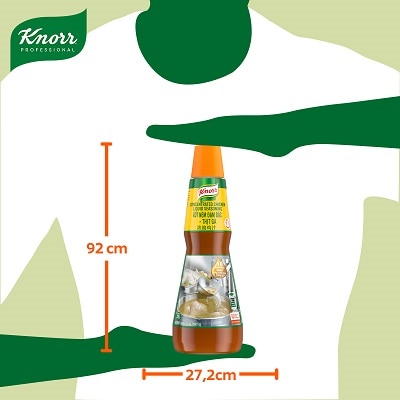 Knorr Xốt Nêm Đậm Đặc Thịt Gà 1kg - Knorr Xốt Nêm Đậm Đặc Thịt Gà gấp 10 lần hàm lượng thịt gà, làm bật lên hương vị và màu sắc của món ăn, cho món ăn thơm ngon, tròn vị.